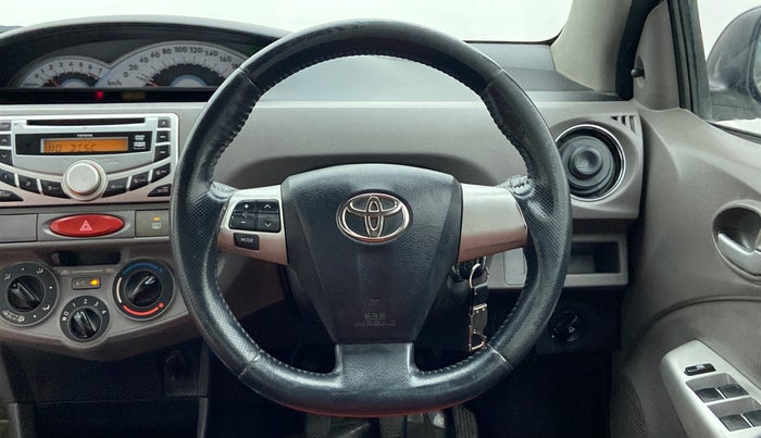 2011 Toyota Etios VX, Petrol, Manual, 50,588 km, Steering Wheel Close Up