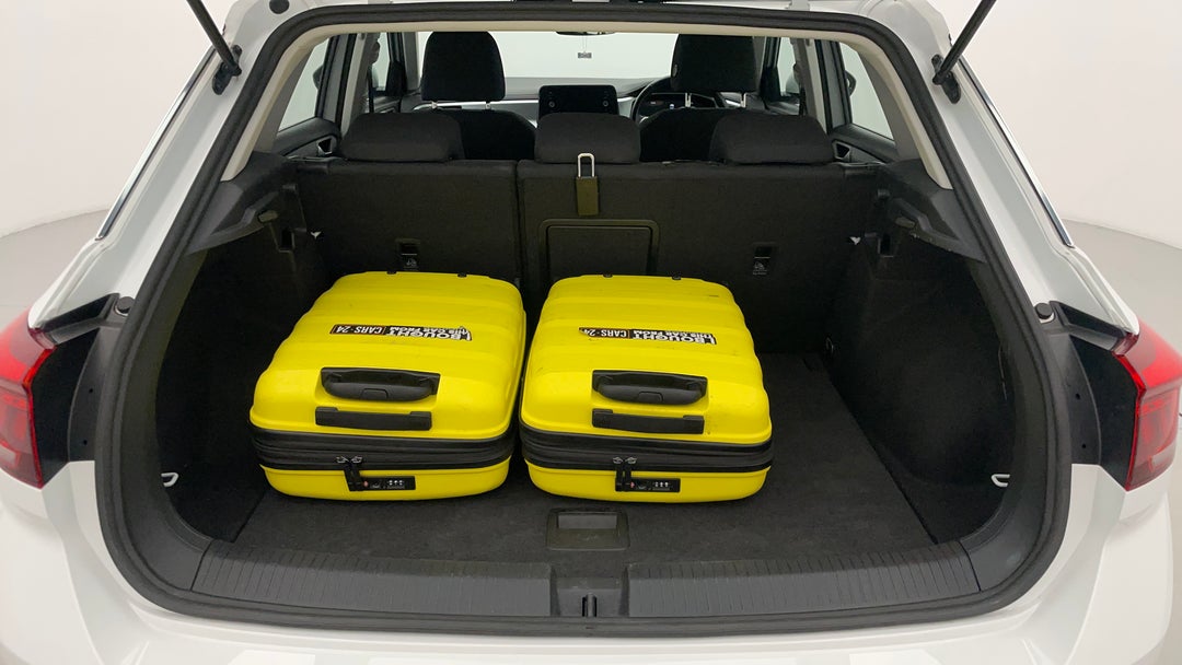 Boot Inside View with Luggage