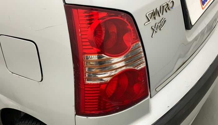 2013 Hyundai Santro Xing GL PLUS, CNG, Manual, 50,190 km, Left tail light - Reverse gear light not functional