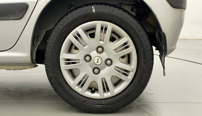 2013 Hyundai Santro Xing GL PLUS, CNG, Manual, 50,190 km, Left Rear Wheel