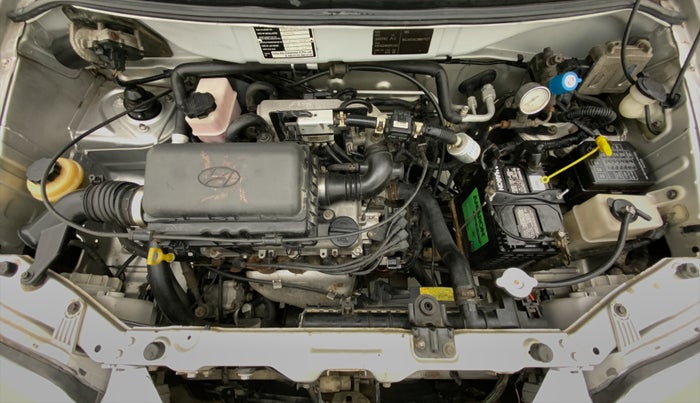 2013 Hyundai Santro Xing GL PLUS, CNG, Manual, 50,190 km, Open Bonet