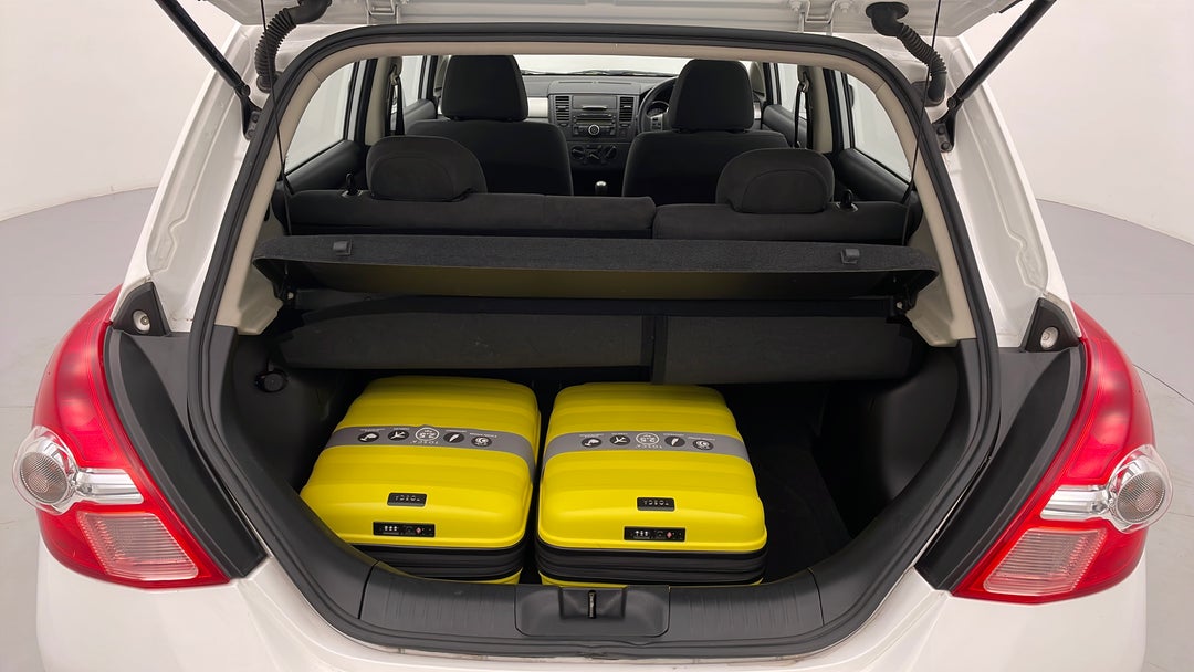 Boot Inside View with Luggage