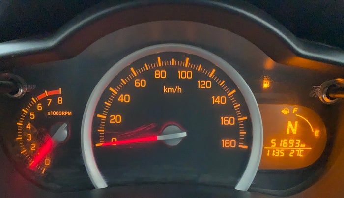 2020 Maruti Celerio ZXI AMT, Petrol, Automatic, 51,693 km, Odometer Image