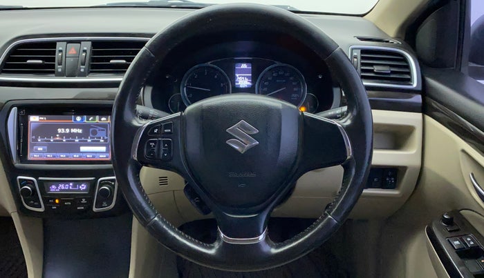 2017 Maruti Ciaz ZDI+ SHVS, Diesel, Manual, 89,086 km, Steering Wheel Close Up