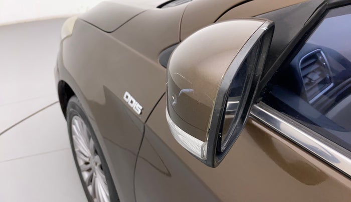 2017 Maruti Ciaz ZDI+ SHVS, Diesel, Manual, 89,086 km, Left rear-view mirror - Slight misalignment