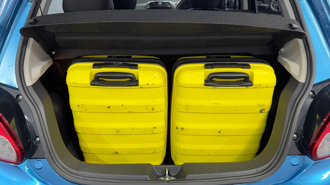 Boot Inside View with Luggage