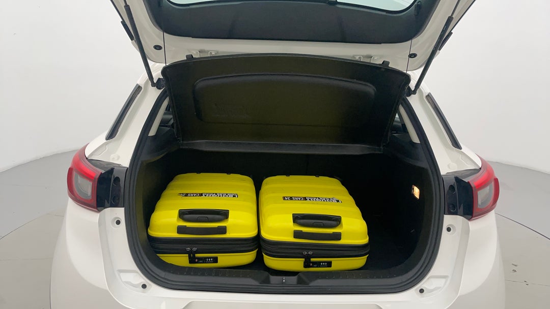 Boot Inside View with Luggage