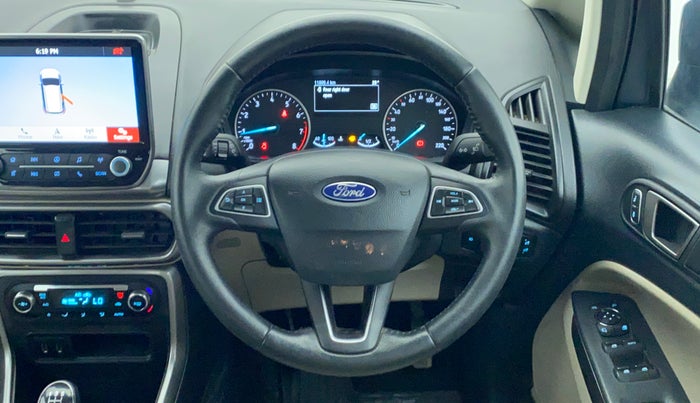 2019 Ford Ecosport 1.5 TITANIUM TI VCT, Petrol, Manual, 12,987 km, Steering Wheel Close-up