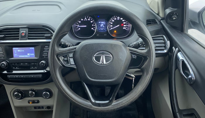 2019 Tata Tiago XZ 1.2 REVOTRON, Petrol, Manual, 46,621 km, Steering Wheel Close Up