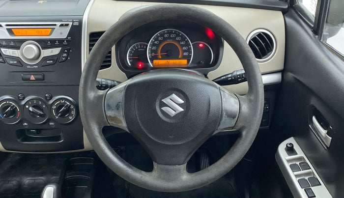 2016 Maruti Wagon R 1.0 VXI AMT, Petrol, Automatic, 62,139 km, Steering Wheel Close Up
