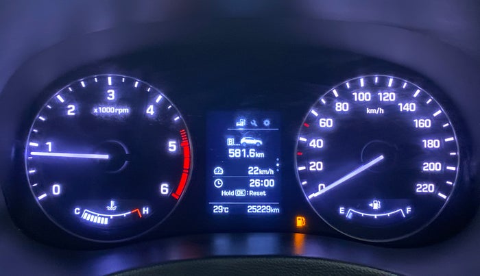 2017 Hyundai Creta 1.6 SX (O) CRDI, Diesel, Manual, 25,406 km, Odometer Image