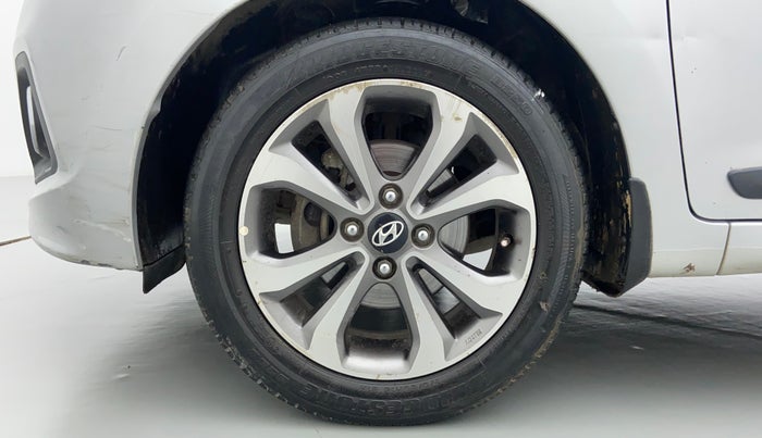 2015 Hyundai Xcent SX AT 1.2 (O), Petrol, Automatic, 52,881 km, Left Front Wheel