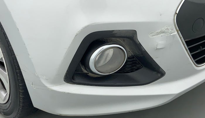 2015 Hyundai Xcent SX AT 1.2 (O), Petrol, Automatic, 52,881 km, Front bumper - Minor scratches