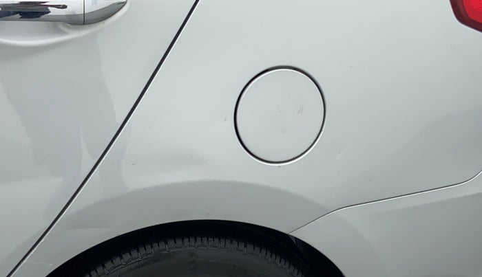 2015 Hyundai Xcent SX AT 1.2 (O), Petrol, Automatic, 52,881 km, Left quarter panel - Slightly dented