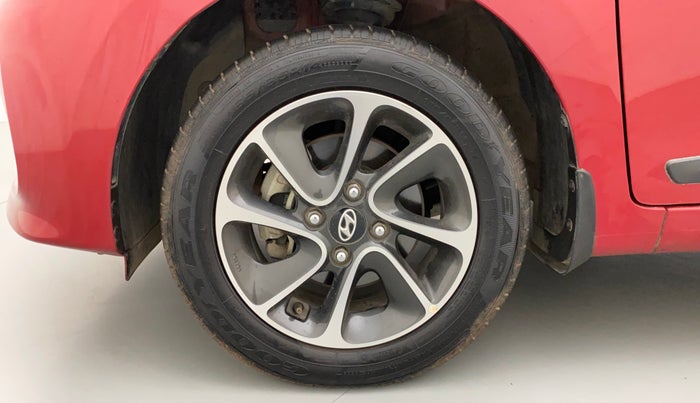 2017 Hyundai Grand i10 ASTA 1.2 KAPPA VTVT, Petrol, Manual, 33,680 km, Left Front Wheel