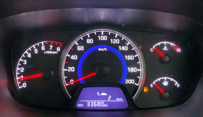 2017 Hyundai Grand i10 ASTA 1.2 KAPPA VTVT, Petrol, Manual, 33,680 km, Odometer Image