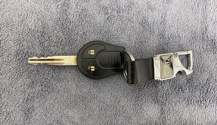 2018 Datsun Go Plus T, Petrol, Manual, 46,562 km, Key Close Up