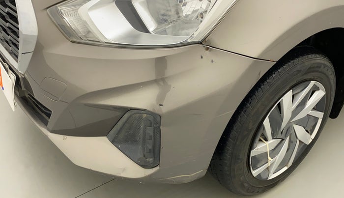 2018 Datsun Go Plus T, Petrol, Manual, 46,562 km, Front bumper - Repaired