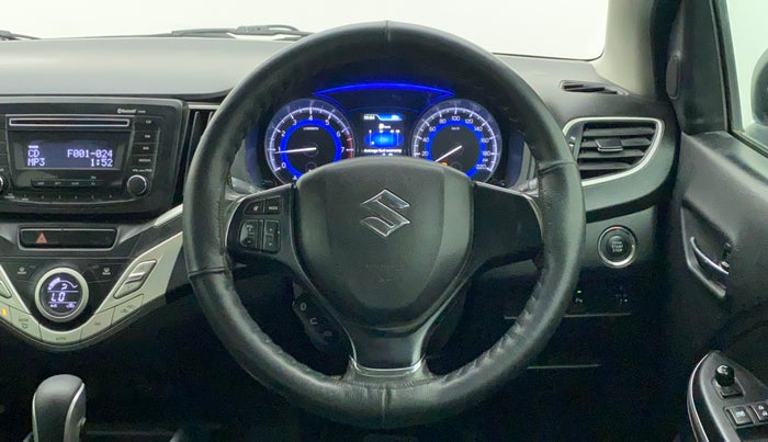 2017 Maruti Baleno ZETA CVT PETROL 1.2, Petrol, Automatic, 33,375 km, Steering Wheel Close Up