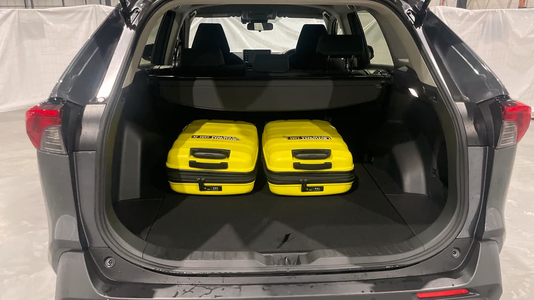 2022 Toyota RAV4 Gx (2WD) Hybrid, Automatic, 24671 km, Boot Inside View with Luggage