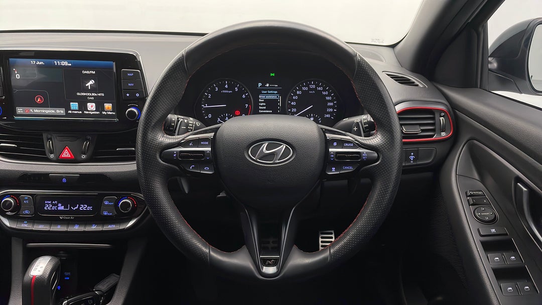 2020 Hyundai i30 N Line, Automatic, 19140 km, Steering Wheel Close-up