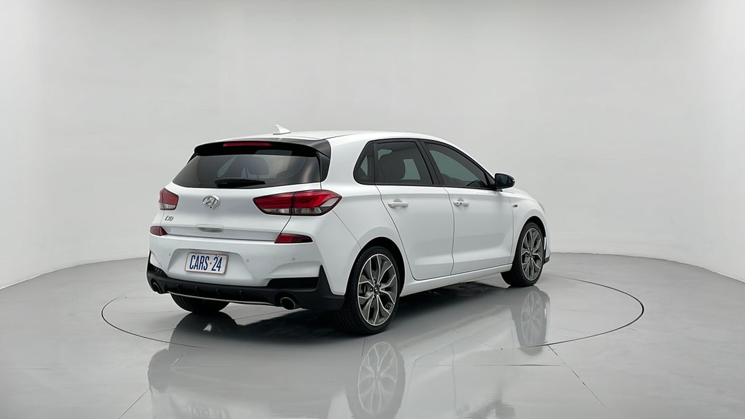 2020 Hyundai i30 N Line, Automatic, 19140 km, Right Back Diagonal (45- Degree) View
