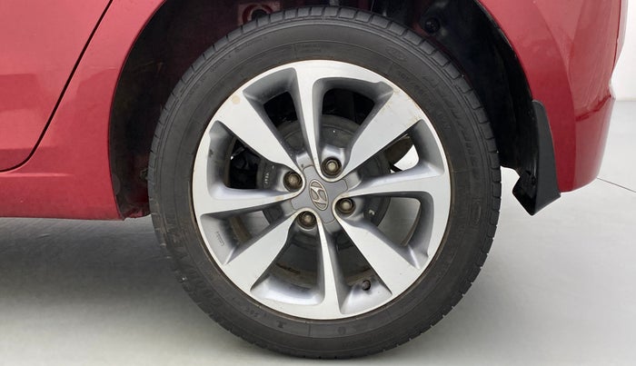 2017 Hyundai Elite i20 ASTA 1.2 DUAL TONE, Petrol, Manual, 38,685 km, Left Rear Wheel