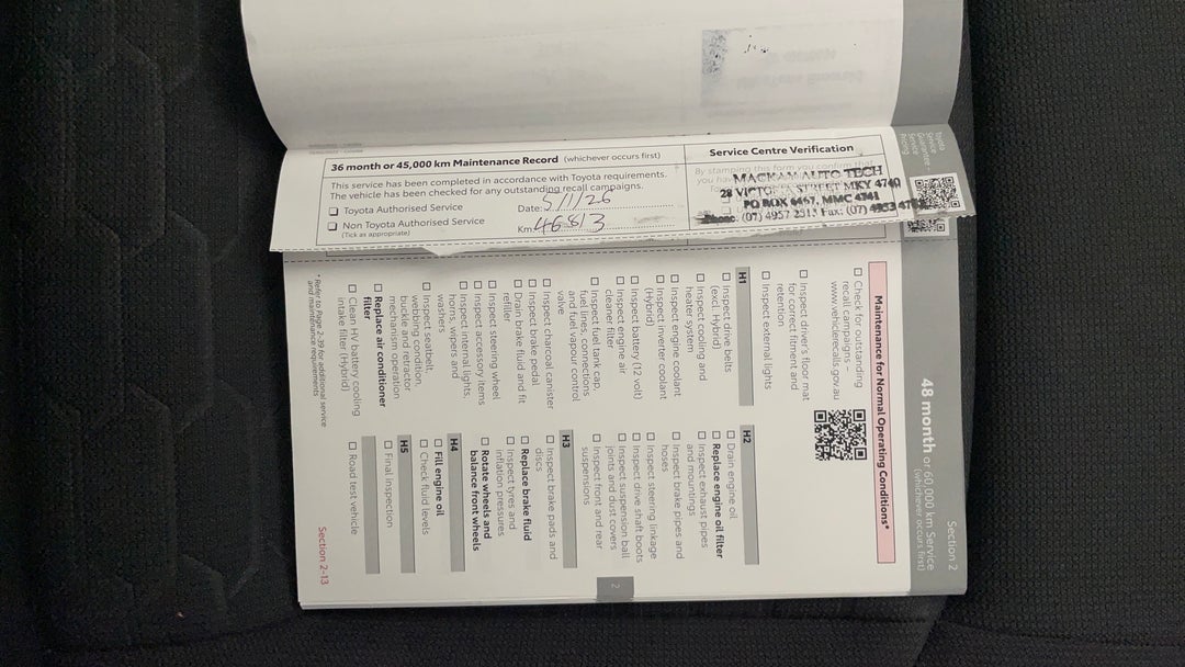 2022 Toyota Corolla Ascent Sport Hybrid, Automatic, 46837 km, Service History