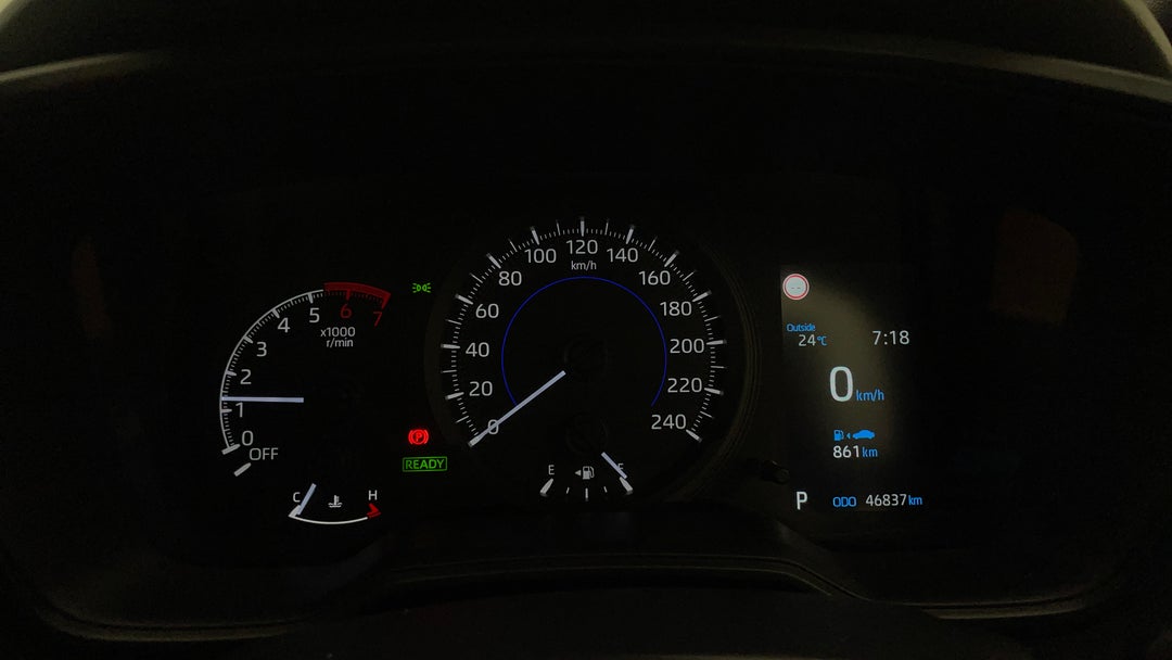 2022 Toyota Corolla Ascent Sport Hybrid, Automatic, 46837 km, Odometer View