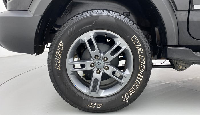 2021 Mahindra Thar LX PETROL AT 4WD, Petrol, Automatic, 9,761 km, Right Rear Wheel