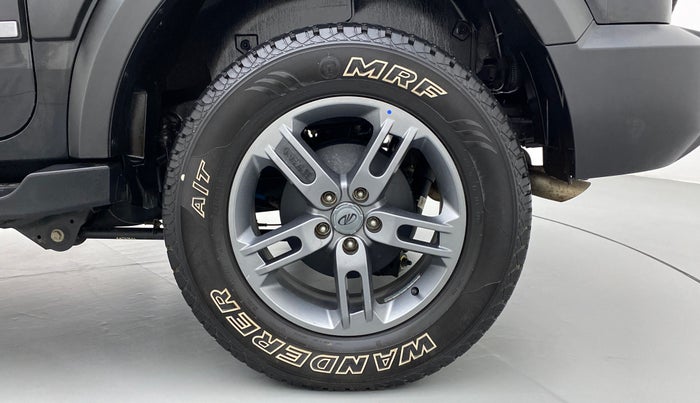 2021 Mahindra Thar LX PETROL AT 4WD, Petrol, Automatic, 9,761 km, Left Rear Wheel