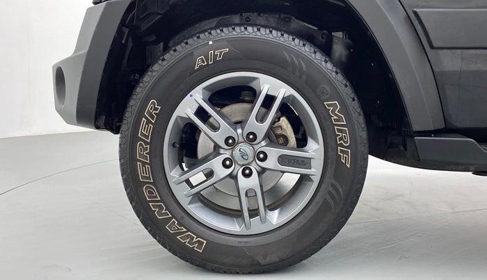 2021 Mahindra Thar LX PETROL AT 4WD, Petrol, Automatic, 9,761 km, Left Front Wheel
