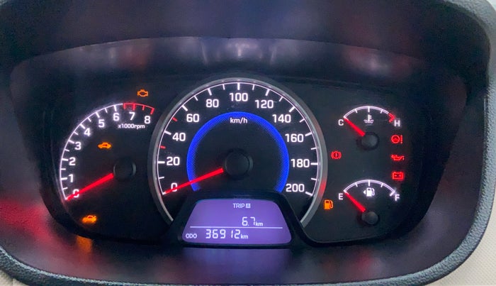 2016 Hyundai Grand i10 ASTA 1.2 (O) VTVT, Petrol, Manual, 36,906 km, Odometer View