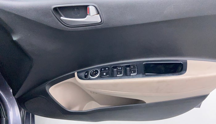 2016 Hyundai Grand i10 ASTA 1.2 (O) VTVT, Petrol, Manual, 36,906 km, Driver Side Door Panel Controls