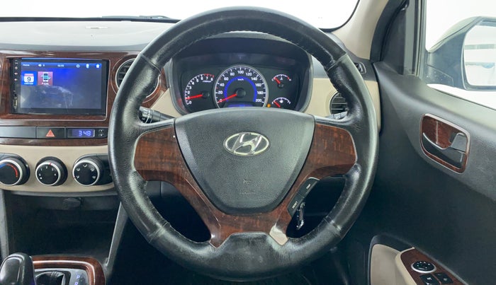 2016 Hyundai Grand i10 Magna 1.2 AT  VTVT, Petrol, Automatic, 93,624 km, Steering Wheel Close Up