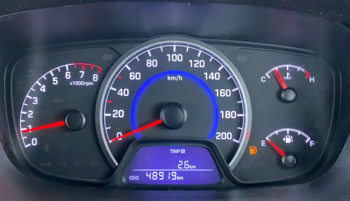 2017 Hyundai Grand i10 MAGNA 1.2 VTVT, Petrol, Manual, 49,208 km, Odometer Image