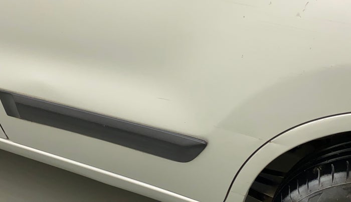 2017 Maruti Wagon R 1.0 LXI, Petrol, Manual, 79,416 km, Rear left door - Minor scratches