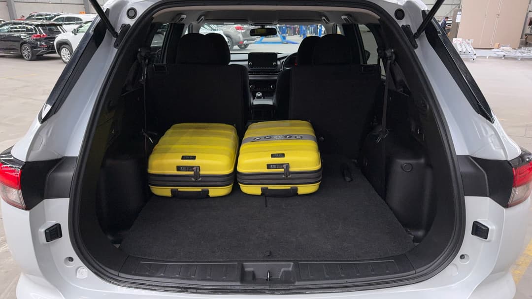 2024 Mitsubishi Outlander Ls 7 Seat (2WD), Automatic, 60619 km, Boot Inside View with Luggage