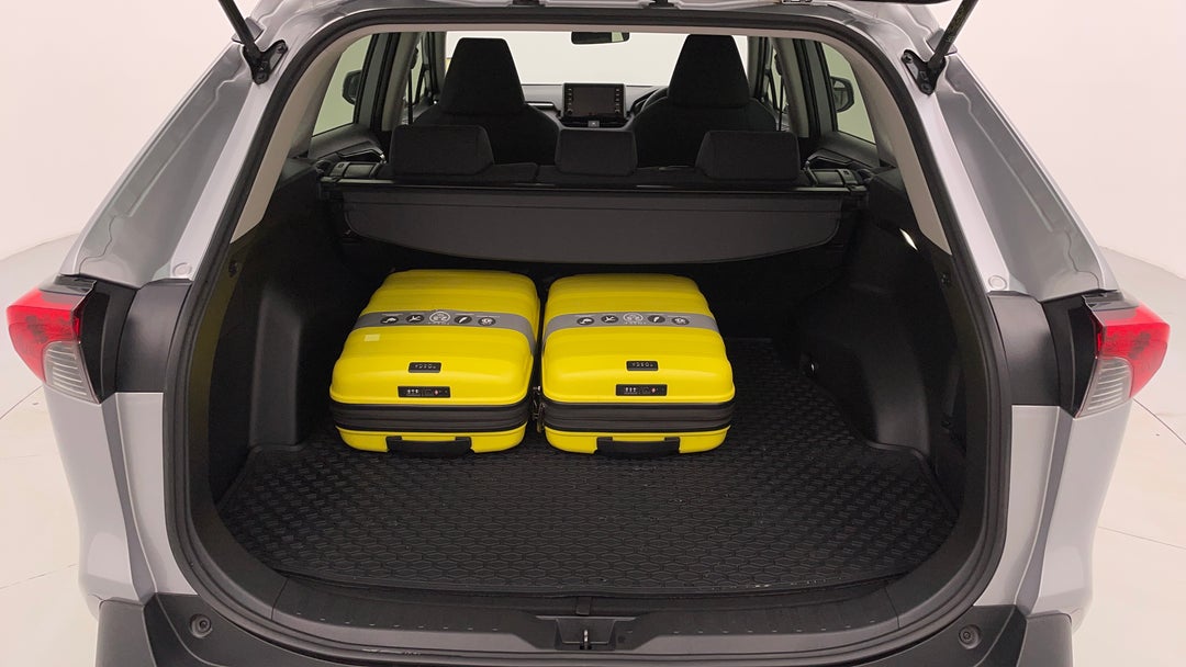 Boot Inside View with Luggage