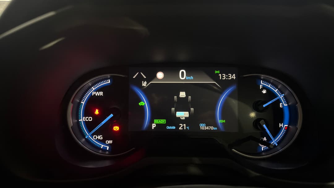2021 Toyota RAV4 Cruiser (2WD) Hybrid, Automatic, 103470 km, Odometer View