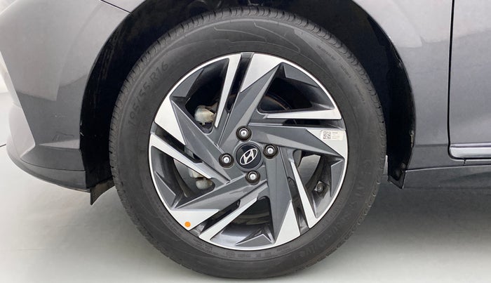 2021 Hyundai NEW I20 ASTA (O) 1.0 TURBO GDI DCT, Petrol, Automatic, 10,977 km, Left Front Wheel