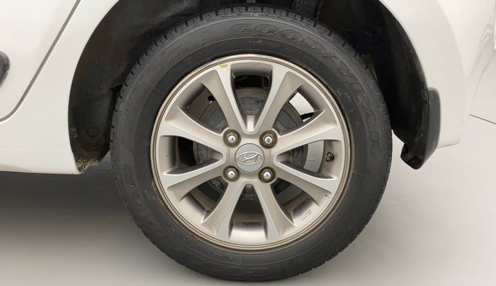 2016 Hyundai Grand i10 ASTA (O) 1.2 KAPPA VTVT, Petrol, Manual, 73,202 km, Left Rear Wheel
