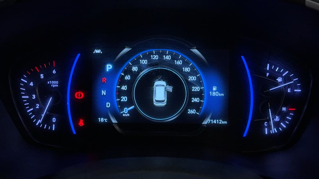 2019 Hyundai Santa Fe Highlander Crdi Burg (AWD), Automatic, 71412 km, Odometer View