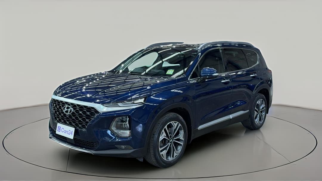 2019 Hyundai Santa Fe Highlander Crdi Burg (AWD), Automatic, 71412 km, Left Front Diagonal (45- Degree) View