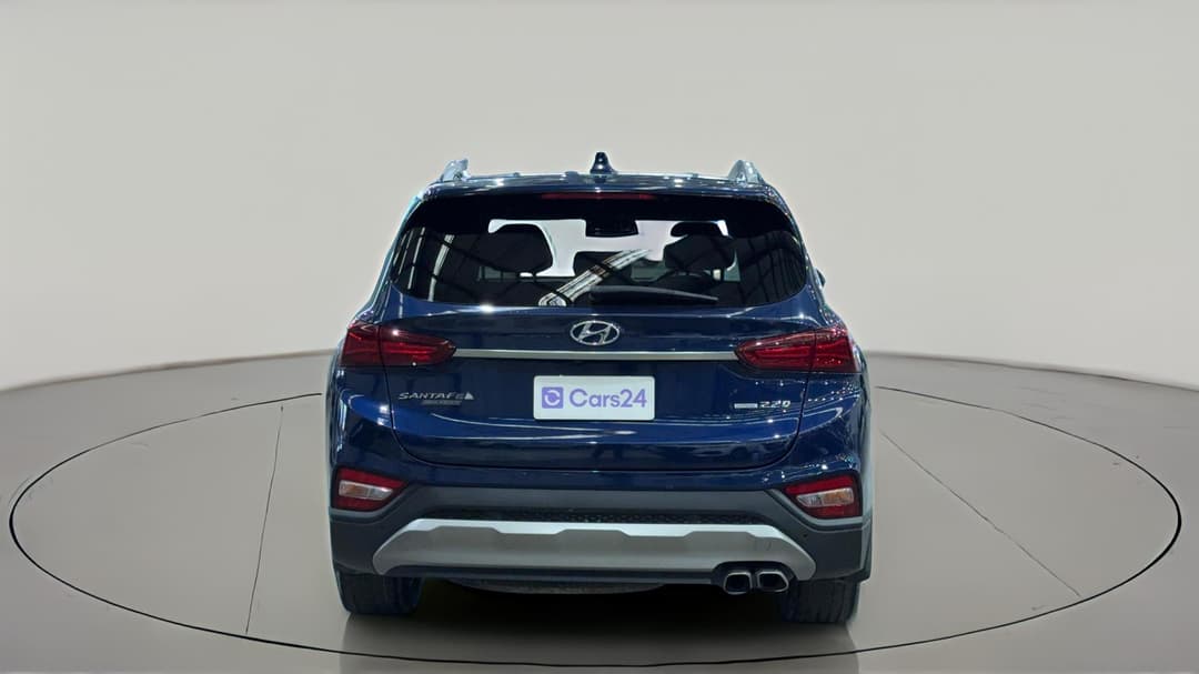 2019 Hyundai Santa Fe Highlander Crdi Burg (AWD), Automatic, 71412 km, Back/Rear View