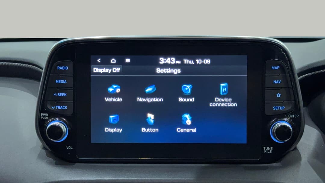 2019 Hyundai Santa Fe Highlander Crdi Burg (AWD), Automatic, 71412 km, Infotainment System