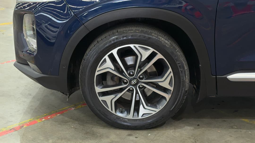 2019 Hyundai Santa Fe Highlander Crdi Burg (AWD), Automatic, 71412 km, Left Front Wheel