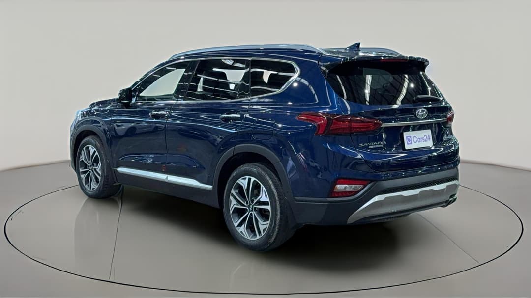 2019 Hyundai Santa Fe Highlander Crdi Burg (AWD), Automatic, 71412 km, Left Back Diagonal (45- Degree) View