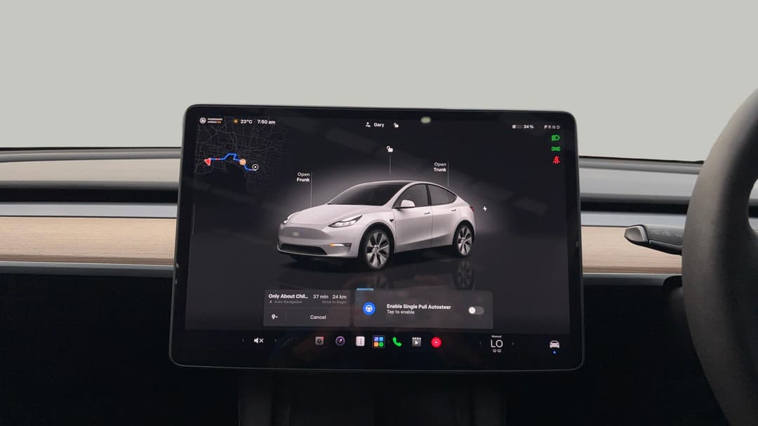 2022 Tesla Model Y Rear-wheel Drive, Automatic, 64459 km, Infotainment System