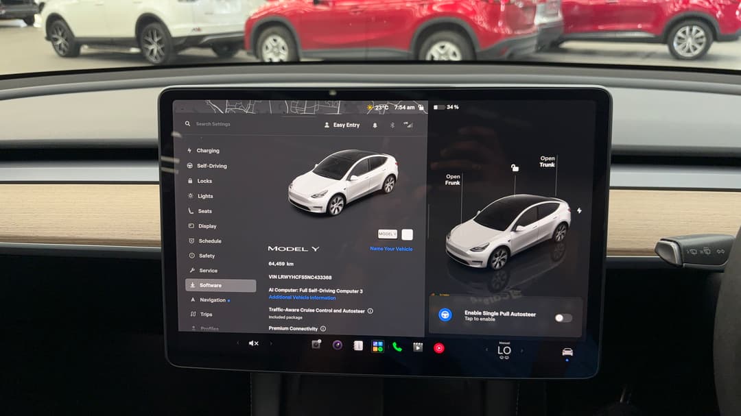 2022 Tesla Model Y Rear-wheel Drive, Automatic, 64459 km, Odometer View
